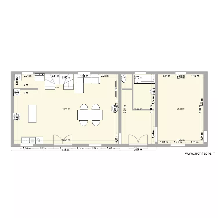 4420260628. Plan de 6  et 174 m²