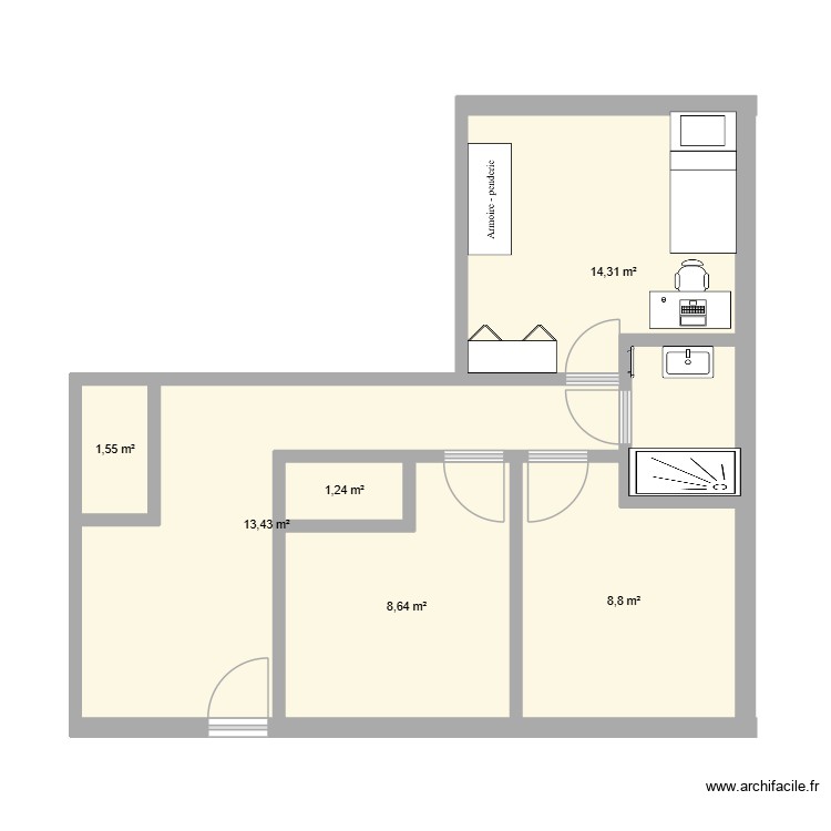 MAEL. Plan de 0 pièce et 0 m2