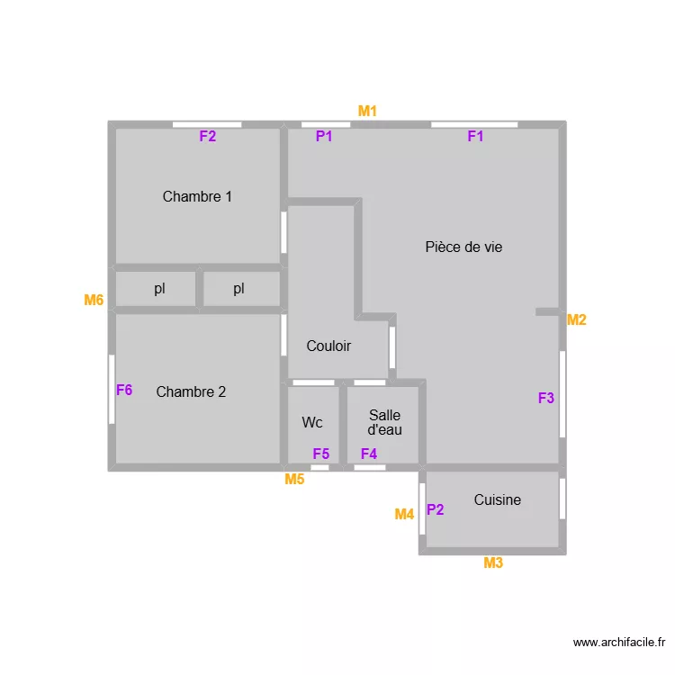 Magnan dpe. Plan de 9 Pièces et 22 m²