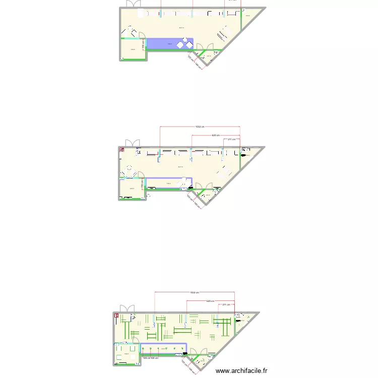 MH SAINT DENIS. Plan de 