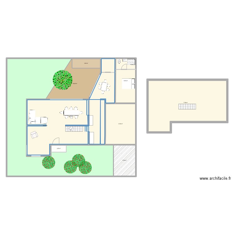 V.0. Plan de 0 pièce et 0 m2