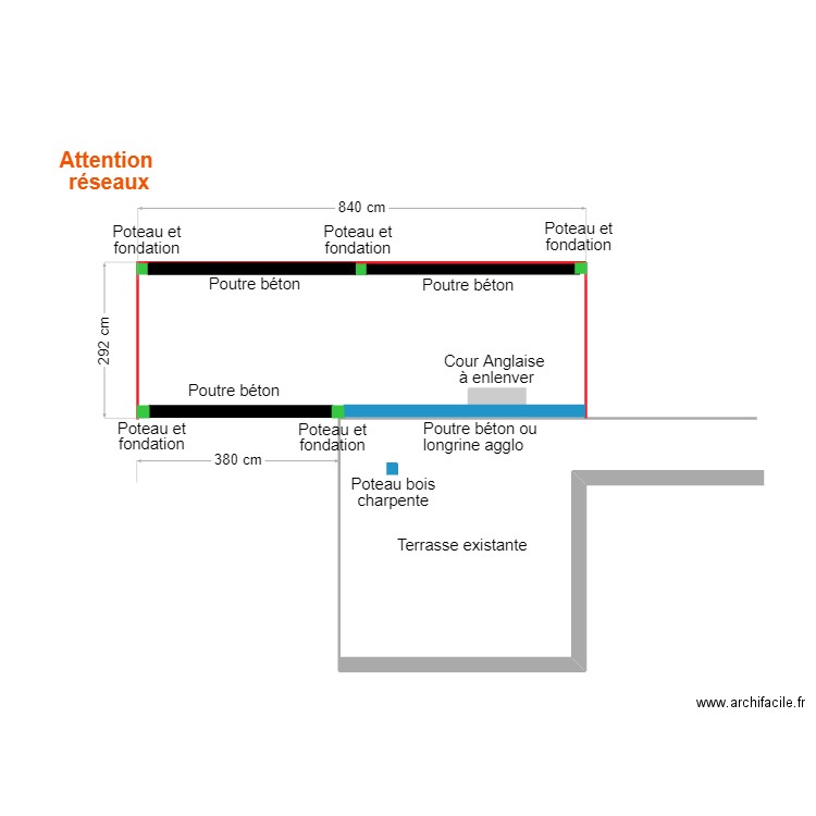 Terrasse Poggio. Plan de 0 pièce et 0 m2