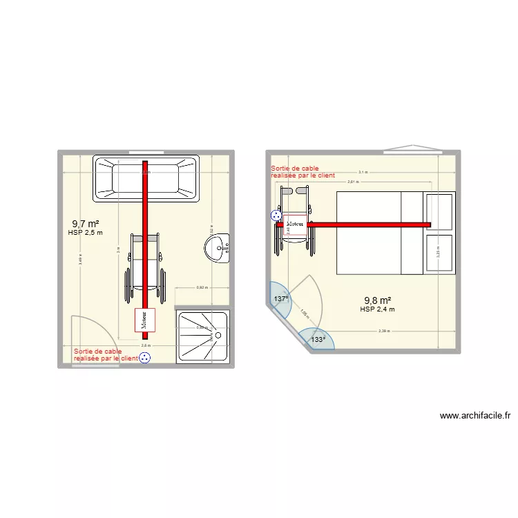 PUISSAIS (RENAUX) 47. Plan de 