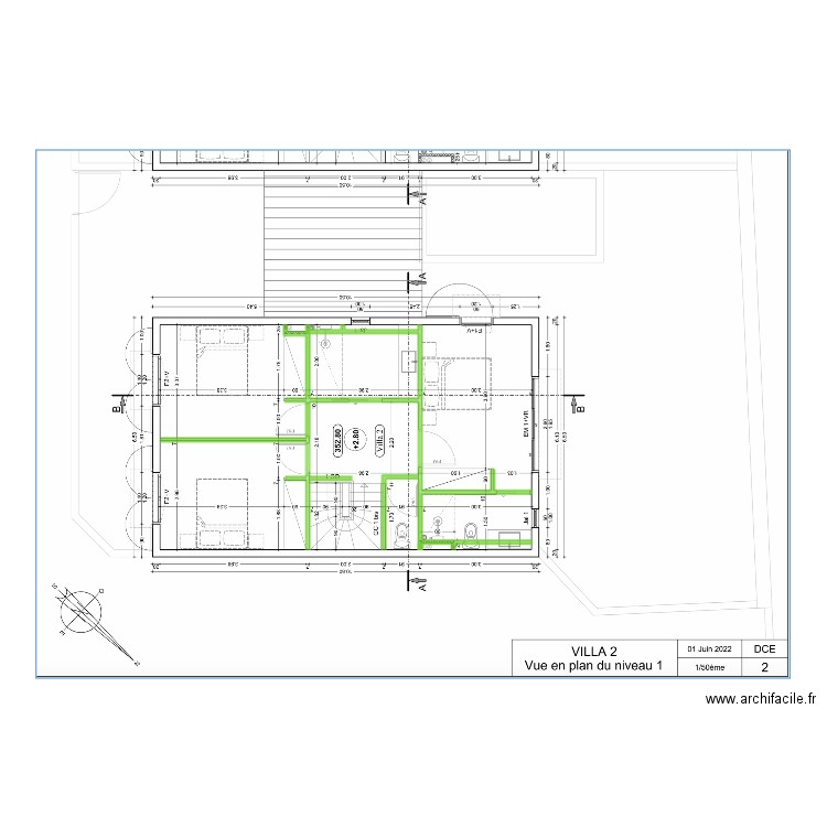 VILLA 2 ETAGE (07 04 02024) PLaco . Plan de 0 pièce et 0 m2