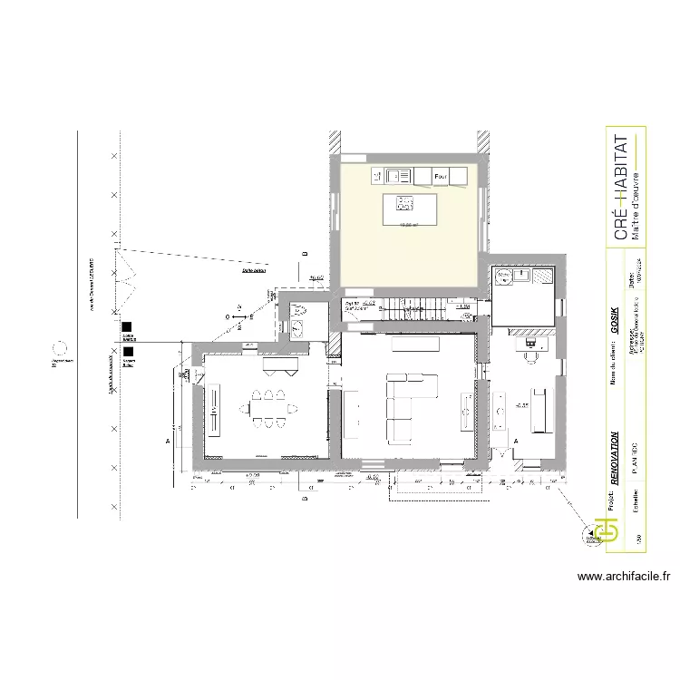 RDC Potigny 180626 -21. Plan de 1 et 20 m² RDC Potigny 180626 -21. Plan de 1 et 20 m²