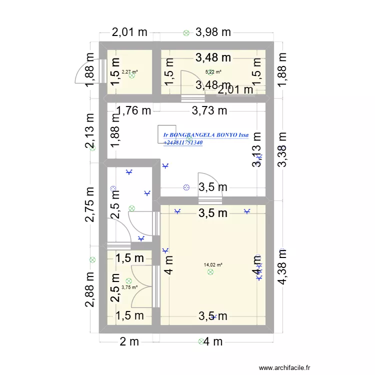 elie bolenola. Plan de 4 et 25 m² elie bolenola. Plan de 4 et 25 m²