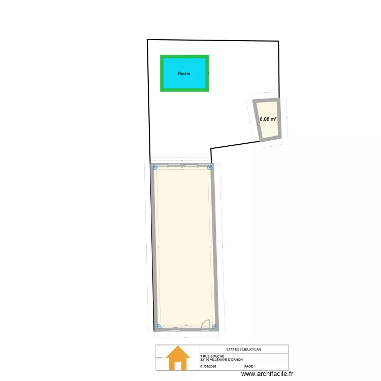 pln1. Plan de 2 et 90 m² pln1. Plan de 2 et 90 m²