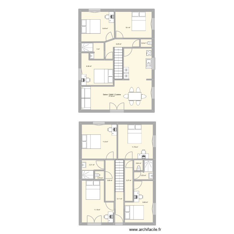 Talence. Plan de 0 pièce et 0 m2 Talence. Plan de 0 pièce et 0 m2