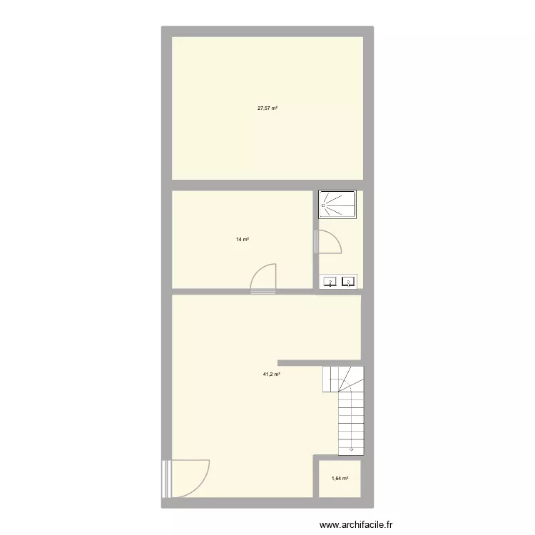 Nouveau projet Guyane P2. Plan de 4 et 84 m² Nouveau projet Guyane P2. Plan de 4 et 84 m²