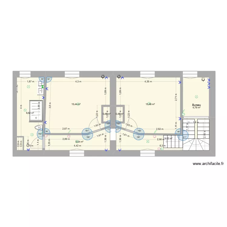 PLAN SAINT AUBIN 1. Plan de PLAN SAINT AUBIN 1. Plan de