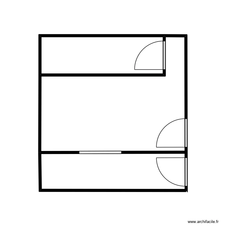 PCS BLUECONCEPT BIS. Plan de 2  et 17 m²