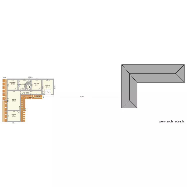 TURKIYE EV. Plan de 8  et 142 m²