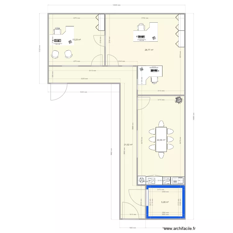 YUMMI BARF BUREAU. Plan de 