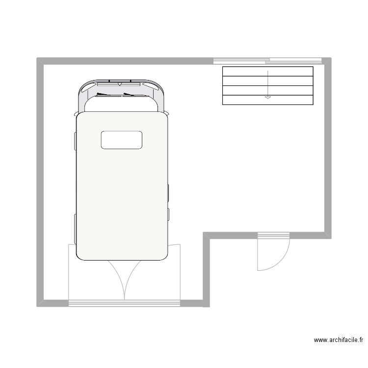 garage. Plan de 0 pièce et 0 m2