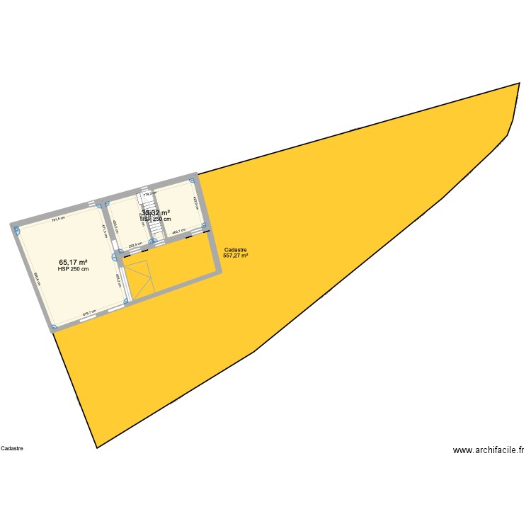 NAJARI 3. Plan de 3 pièces et 132 m2