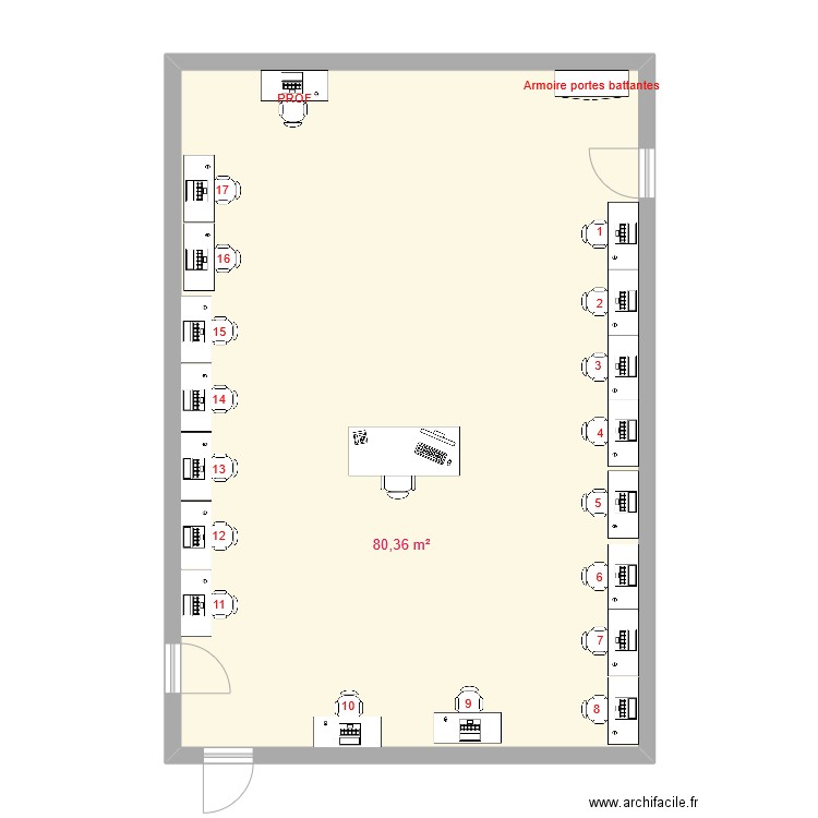 12131. Plan de 0 pièce et 0 m2