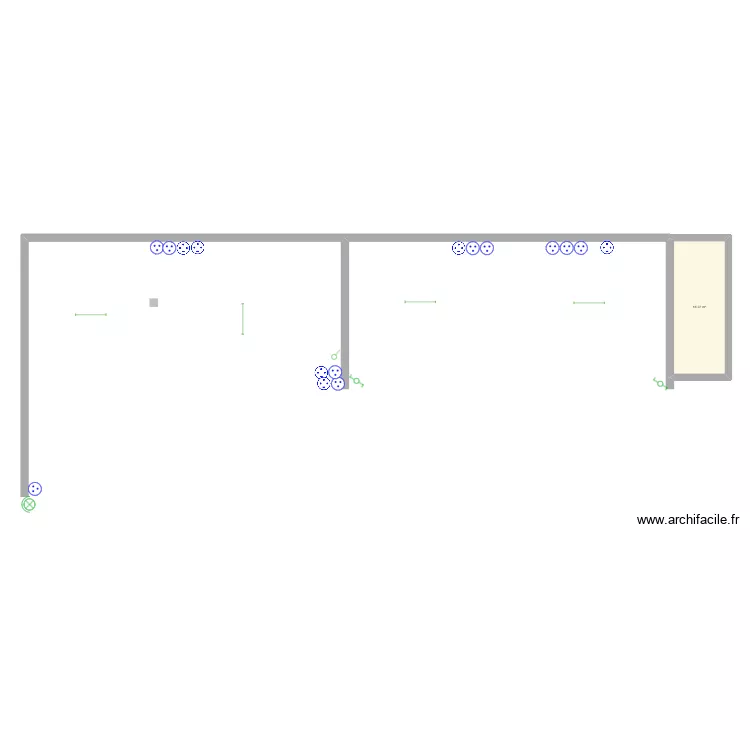 atelier. Plan de 1 Pièce et 15 m² atelier. Plan de 1 Pièce et 15 m²