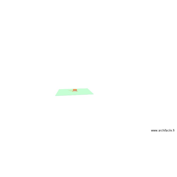 atelier. Plan de 2 pièces et 183 m2