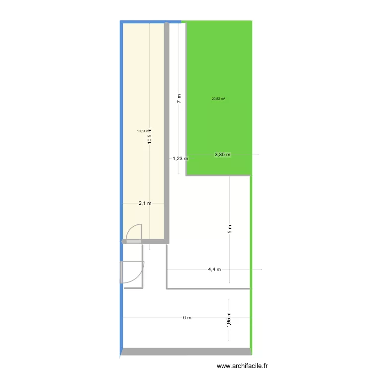REMICOURT JARDIN. Plan de 2 et 40 m² REMICOURT JARDIN. Plan de 2 et 40 m²