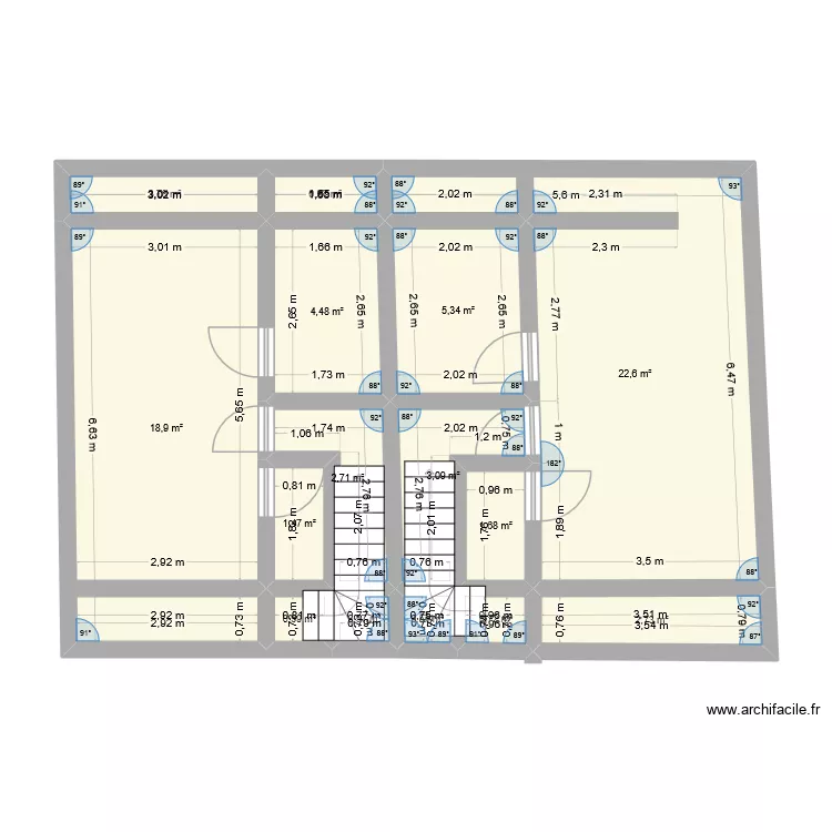 chambre parental. Plan de 15 et 68 m² chambre parental. Plan de 15 et 68 m²
