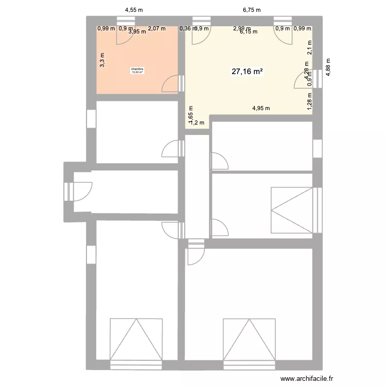 plan vide rez de chaussé dessinateur. Plan de 9 et 155 m² plan vide rez de chaussé dessinateur. Plan de 9 et 155 m²