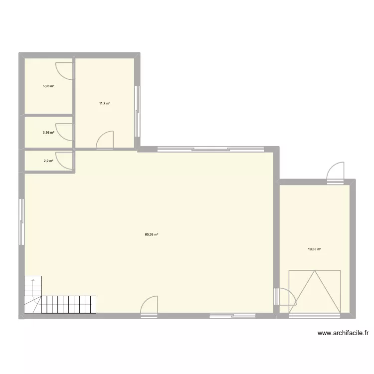 ll c. Plan de 6 et 128 m² ll c. Plan de 6 et 128 m²