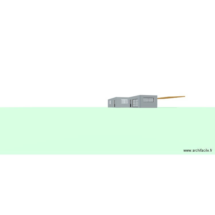 base 2. Plan de 2 pièces et 134 m2