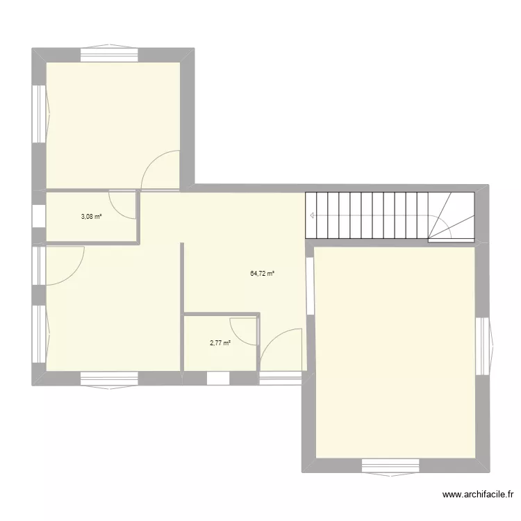 maison. Plan de 