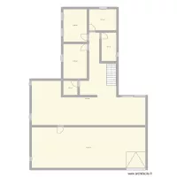 Plan maison &eacute;tage 1