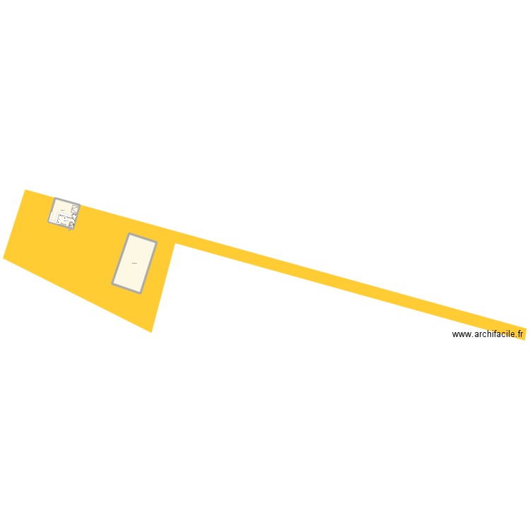 maison bessieres. Plan de 4 pièces et 220 m2