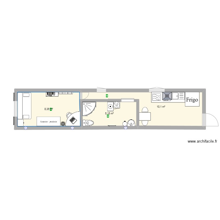 Contenaire Ecologigue. Plan de 0 pièce et 0 m2