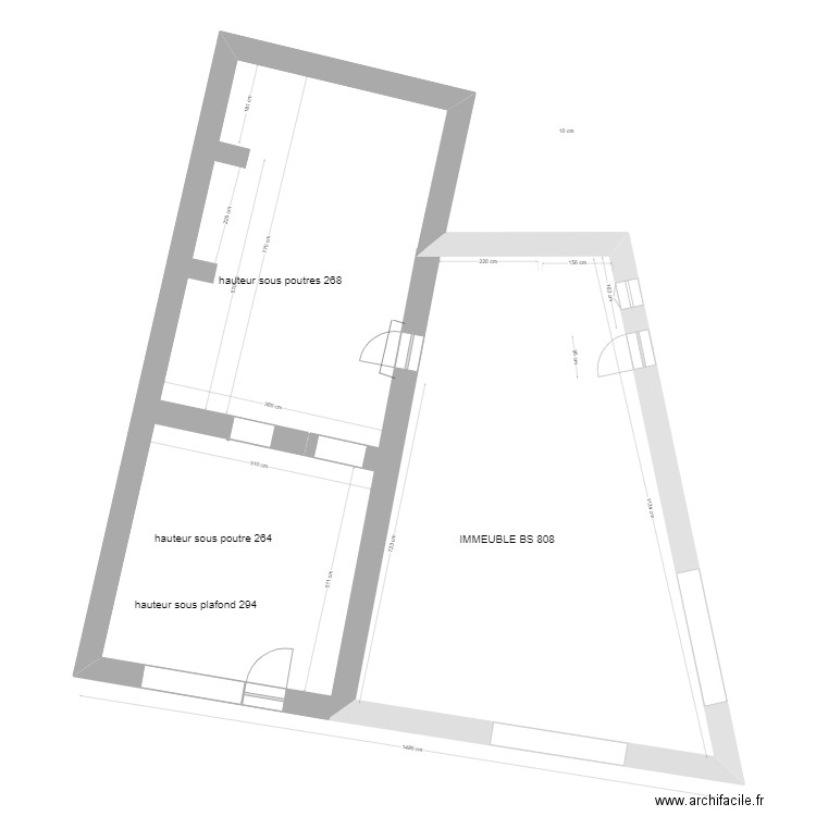 GUITARD PROJET  LOCAL CO. Plan de 0 pièce et 0 m2