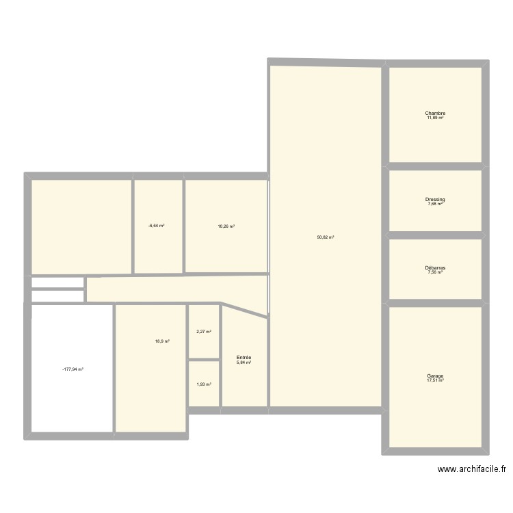 Maison 2. Plan de 12 pièces et 155 m2