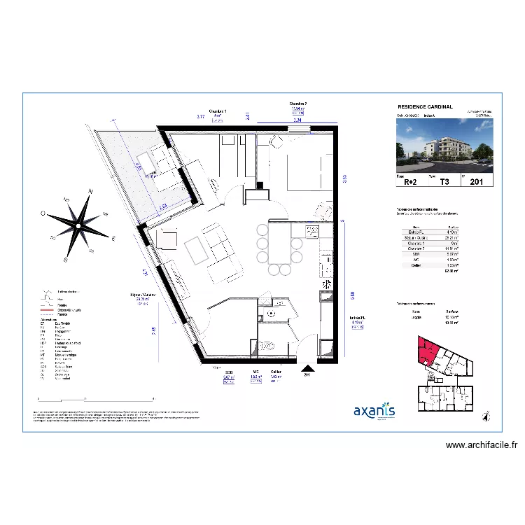 Floirac new. Plan de 