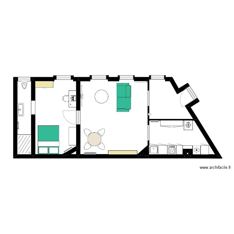 plan de base 2. Plan de 0 pièce et 0 m2