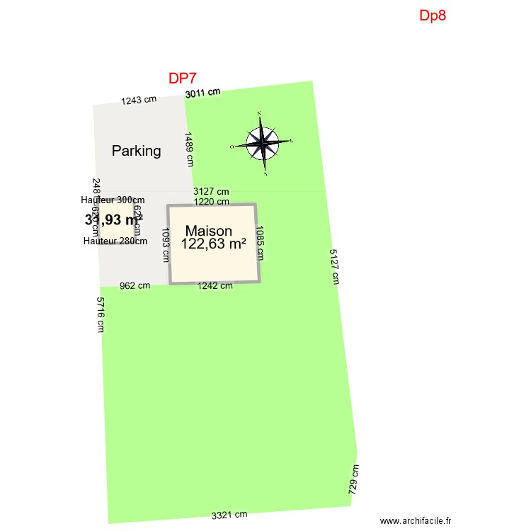plan masse agrandissement initial. Plan de 0 pièce et 0 m2