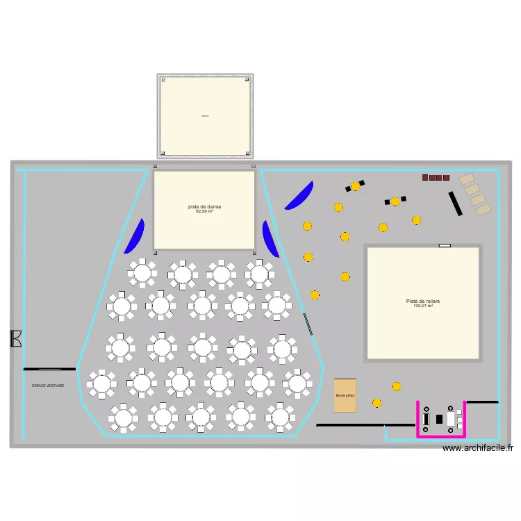 S&eacute;mosia jardins d'anjou 2. Plan de 