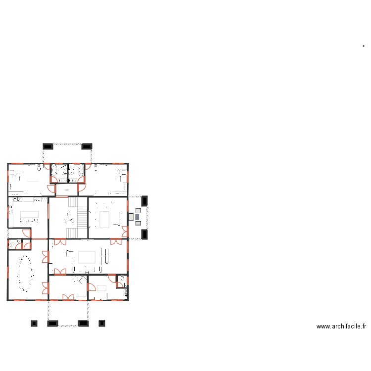 ngk 08. Plan de 27 pièces et 321 m2