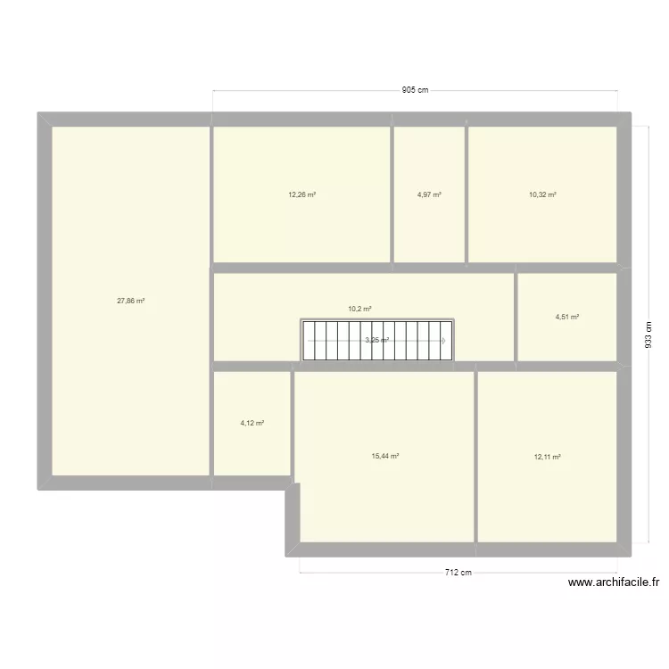fahys. Plan de 