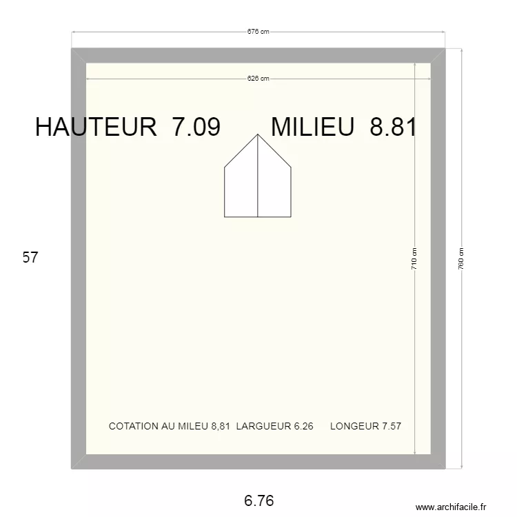 HAUTEUR IMMEUBLE CLAMART. Plan de HAUTEUR IMMEUBLE CLAMART. Plan de
