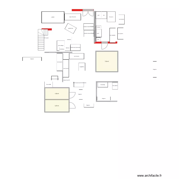 douvre v4 avec edouard. Plan de 3 et 18 m² douvre v4 avec edouard. Plan de 3 et 18 m²