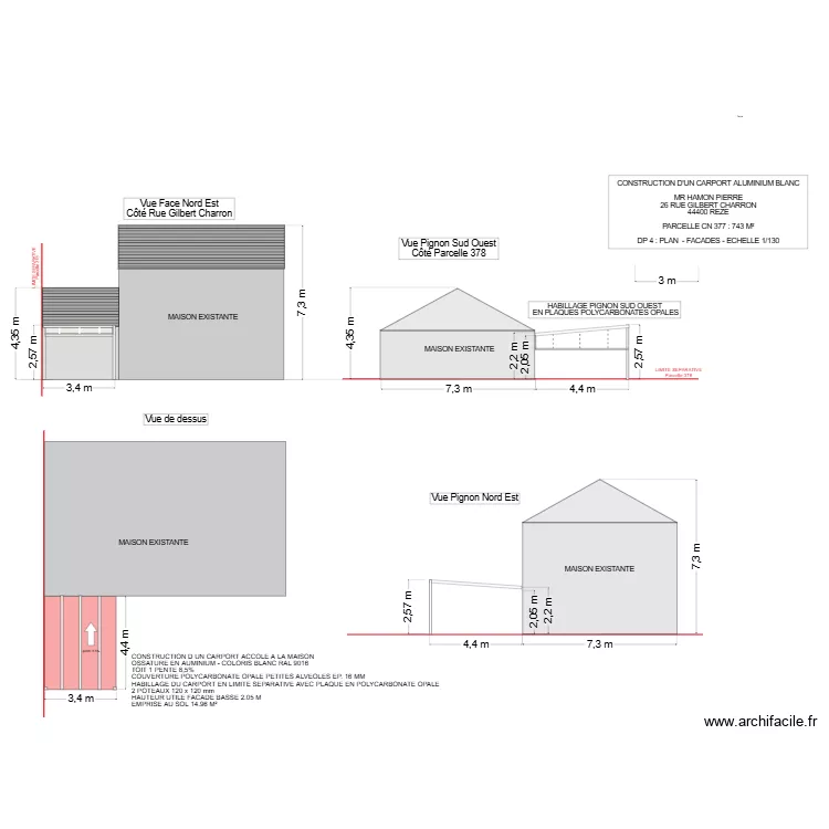 DP 4 HAMON V3. Plan de 