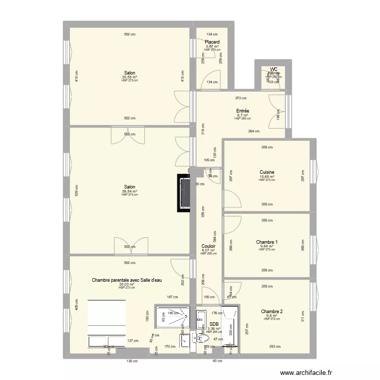 16 Ecoles Projet 2. Plan de 
