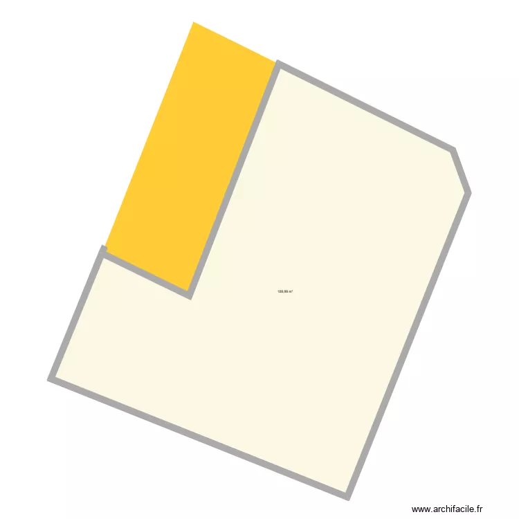 DPC4. Plan de 1 Pièce et 190 m² DPC4. Plan de 1 Pièce et 190 m²