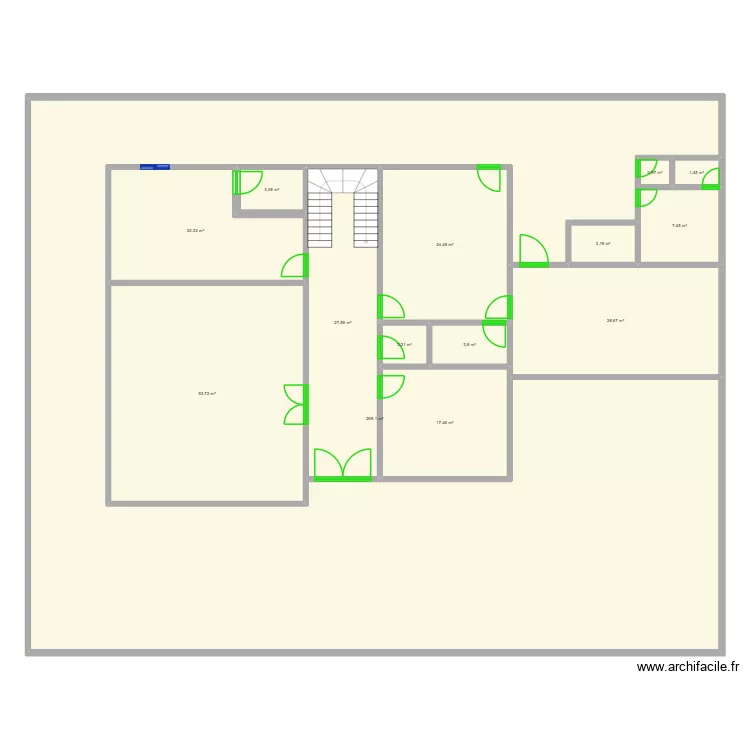 Arianne et Sthema. Plan de 14 et 467 m² Arianne et Sthema. Plan de 14 et 467 m²