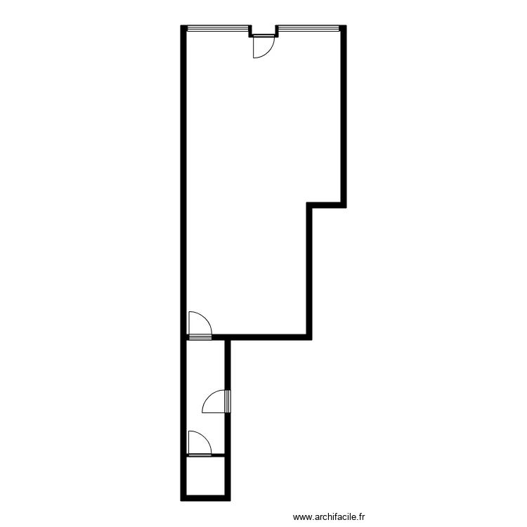 ABENSOUR commerce. Plan de 