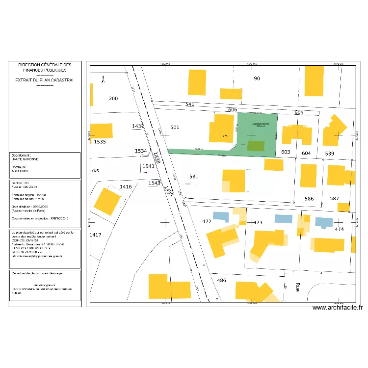 GIGOT. Plan de GIGOT. Plan de