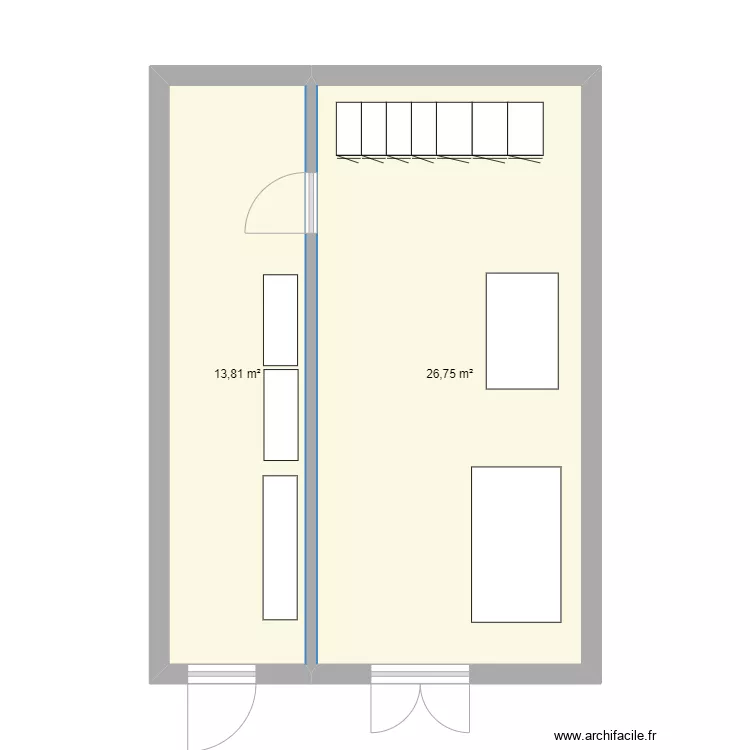 Poste CHENUS (2). Plan de 