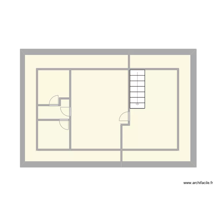 Thomas étage. Plan de 7 et 33 m² Thomas étage. Plan de 7 et 33 m²