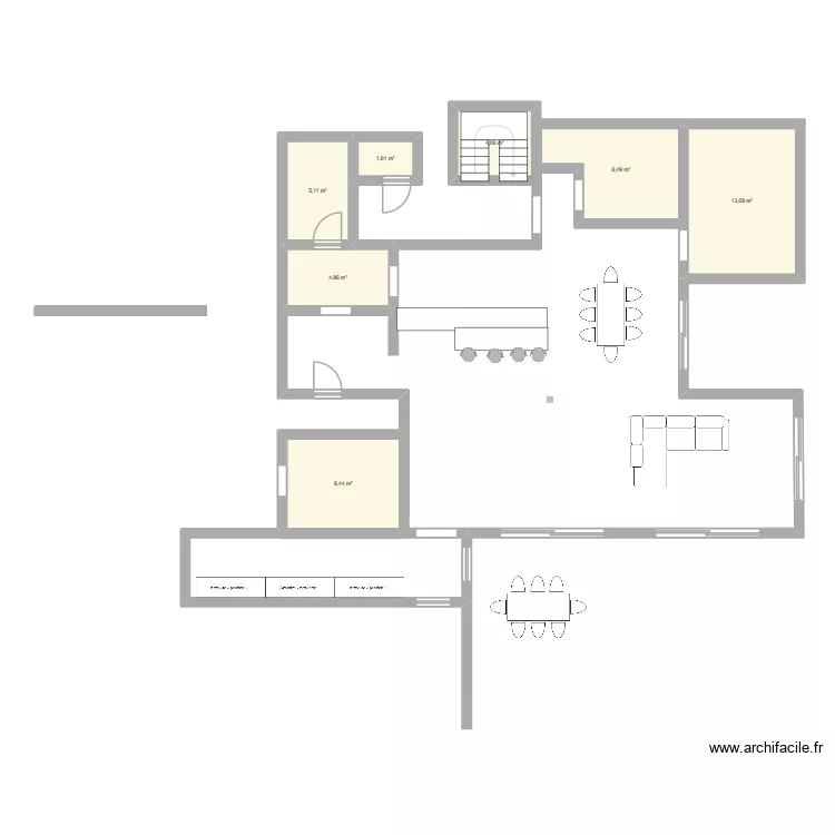 annexe 1.3. Plan de 7  et 46 m²